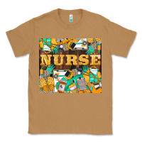 Toasted Coconut Green And Yellow Nurse Classic Tee - LillyAllenDesigns