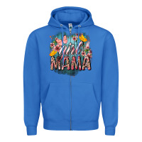 True Royal Girl mama butterfly mother's day Zipper Hoodie - HowdyJamesFarm