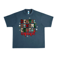 Midnight Navy Christmas dental squad Urban Heavy Tee - JahusDesignShop