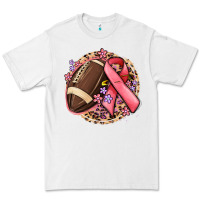 Breast Cancer Ribbon And American Football Premium Tee | Teevron