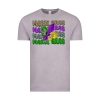 Vintage Zinc mardi gras with fleur de lis Vintage Tee - LillyAllenDesigns