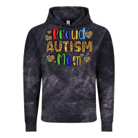 Cloud Black proud autism mom design Vintage Hoodie - LillyAllenDesigns