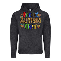 Vintage Black proud autism mom design Vintage Hoodie - LillyAllenDesigns