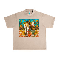French Oak Western Fall Heifer Urban Heavy Tee - LillyAllenDesigns