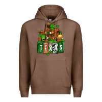 Chestnut St. Patrick's Texas map Premium Hoodie - OliviaCreatesArt