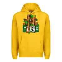 Lemon St. Patrick's Texas map Premium Hoodie - OliviaCreatesArt