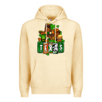 Pina Colada St. Patrick's Texas map Premium Hoodie - OliviaCreatesArt