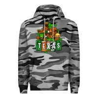 Slate Camo St. Patrick's Texas map Premium Hoodie - OliviaCreatesArt