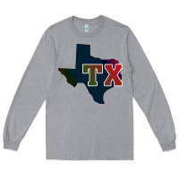 Heather Grey Texas Long Sleeve Tee - Bettercallsaul