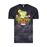 Cloud Black salty Vintage Tee - JahusDesignShop