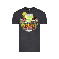 Vintage Black salty Vintage Tee - JahusDesignShop