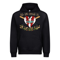 Black all you need is love baseball Urban Hoodie - CowhideDigitalArt