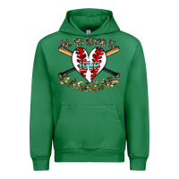 Emerald all you need is love baseball Urban Hoodie - CowhideDigitalArt