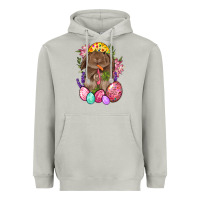Moon Dust Rabbit And Carrot Easter Heavyweight Hoodie - BundleAndBundleShop