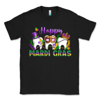 Black mardi gras celebration with teeth Classic Tee - LillyAllenDesigns