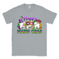 Heather Grey mardi gras celebration with teeth Classic Tee - LillyAllenDesigns
