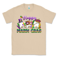 Mushroom mardi gras celebration with teeth Classic Tee - LillyAllenDesigns