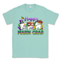 Seafoam mardi gras celebration with teeth Classic Tee - LillyAllenDesigns