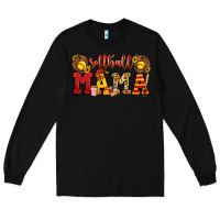 Black softball mama Long Sleeve Tee - Jasminsmagicworld