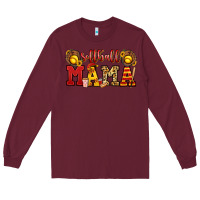 Burgundy softball mama Long Sleeve Tee - Jasminsmagicworld