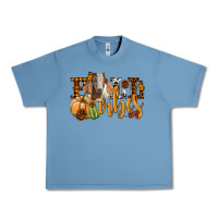Pebble Blue Fall Vibes Boer Goat Urban Heavy Tee - LillyAllenDesigns