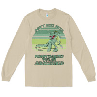 Mushroom Don t Mess With Mamasaurus You ll Get Jurasskicked Long Sleeve Tee - Bettercallsaul