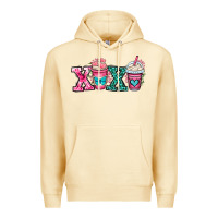 Pina Colada xoxo coffee cups Premium Hoodie - OliviaCreatesArt