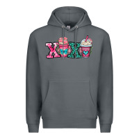 Rock xoxo coffee cups Premium Hoodie - OliviaCreatesArt