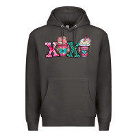 Smoke xoxo coffee cups Premium Hoodie - OliviaCreatesArt