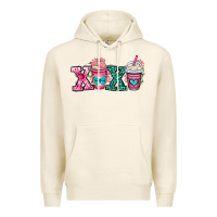 Tofu xoxo coffee cups Premium Hoodie - OliviaCreatesArt