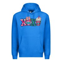 True Royal xoxo coffee cups Premium Hoodie - OliviaCreatesArt