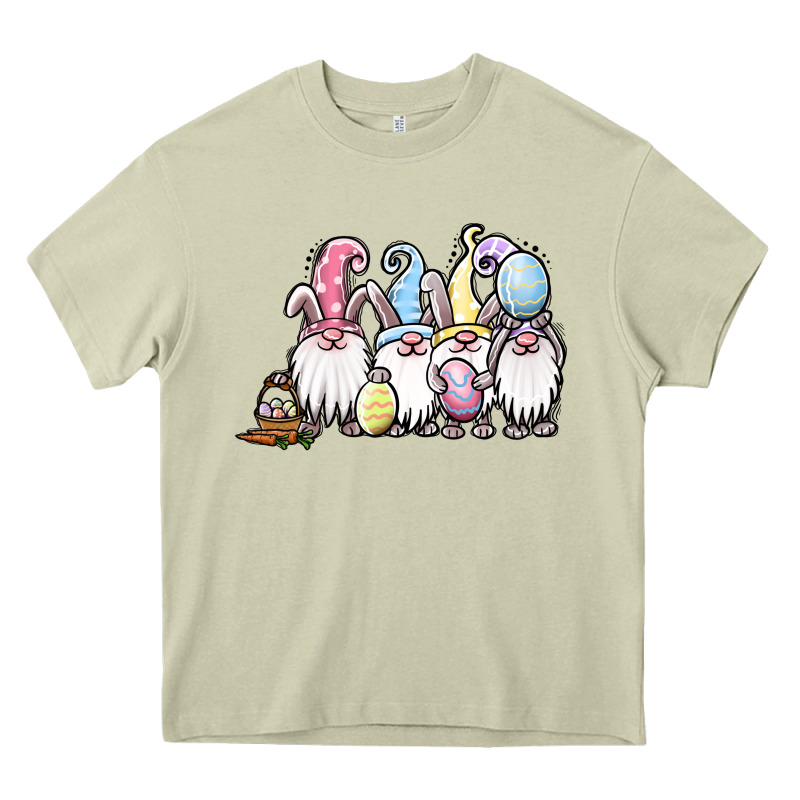 Easter Bunny Gnomes Heavy Core Tee by Jasminsmagicworld | Teevron