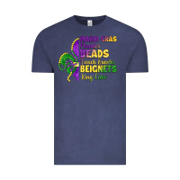 Vintage Denim mardi gras parades beads french quarter beignets k Vintage Tee - LillyAllenDesigns