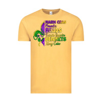 Vintage Mustard mardi gras parades beads french quarter beignets k Vintage Tee - LillyAllenDesigns