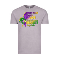 Vintage Zinc mardi gras parades beads french quarter beignets k Vintage Tee - LillyAllenDesigns