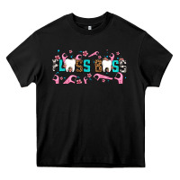 Black floss boss Heavy Core Tee - AdoDesignShop