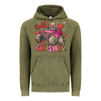 Vintage Olive name monster truck heartbreaker Vintage Hoodie - LillyAllenDesigns