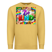 Antique Gold Western Be Kind LGBTQ Tumbler Premium Sweatshirt - BundleAndBundleShop