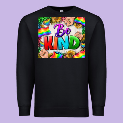 Western Be Kind Lgbtq Tumbler Premium Sweatshirt Designed By Bundleandbundleshop