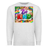 Oatmeal Heather Western Be Kind LGBTQ Tumbler Premium Sweatshirt - BundleAndBundleShop