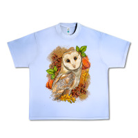 Grape Ice Fall Owl Urban Heavy Tee - LillyAllenDesigns