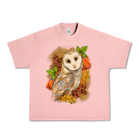Salmon Fall Owl Urban Heavy Tee - LillyAllenDesigns