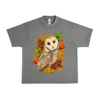 Tornado Fall Owl Urban Heavy Tee - LillyAllenDesigns