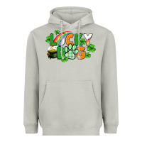 Moon Dust lucky dog St. Patricks Day Heavyweight Hoodie - FaDigitalArtStudio