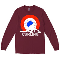 Burgundy Curling Long Sleeve Tee - Bettercallsaul
