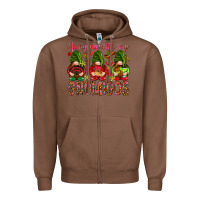 Chestnut Hanging with my gnomigos Mexico Zipper Hoodie - HowdyJamesFarm