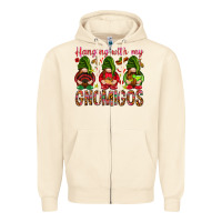 Sandshell Hanging with my gnomigos Mexico Zipper Hoodie - HowdyJamesFarm