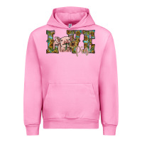 Fuchsia Pink love pig Urban Hoodie - SublimationCraftShop