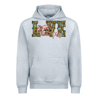Heather Grey love pig Urban Hoodie - SublimationCraftShop