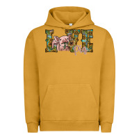 Pigment Peanut Butter love pig Urban Hoodie - SublimationCraftShop